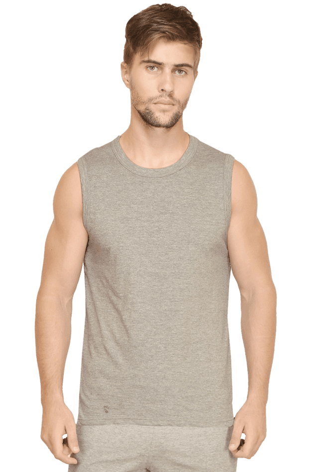 Male Sleeveless Gym Vest - Fashion Greet