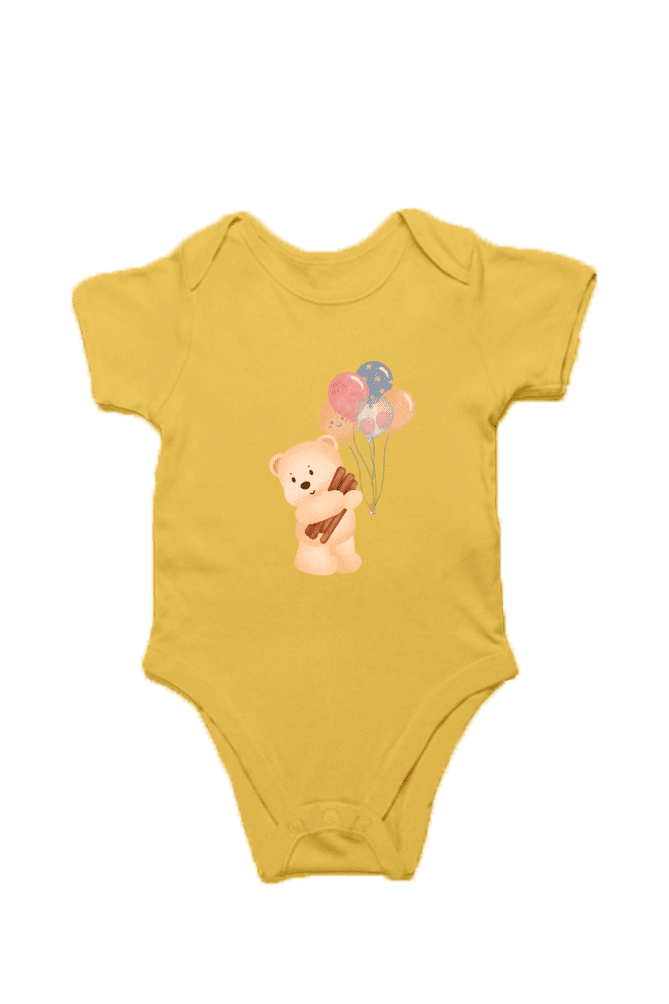 Kids Rompers – Cub with Balloons - Fashion Greet