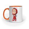 Kids Coffee Mug printed with Masha - Fashion Greet