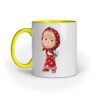 Kids Coffee Mug printed with Masha - Fashion Greet