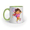 Kids Coffee Mug printed with Dora Buji - Fashion Greet