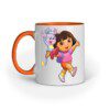 Kids Coffee Mug printed with Dora Buji - Fashion Greet
