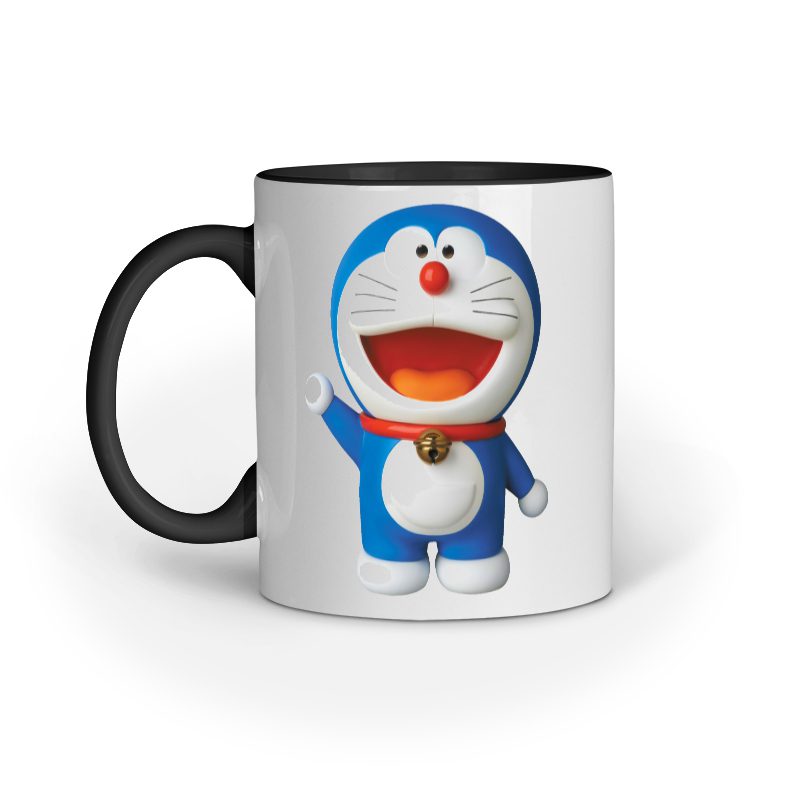 Kids Coffee Mug printed with Doraemon - Fashion Greet