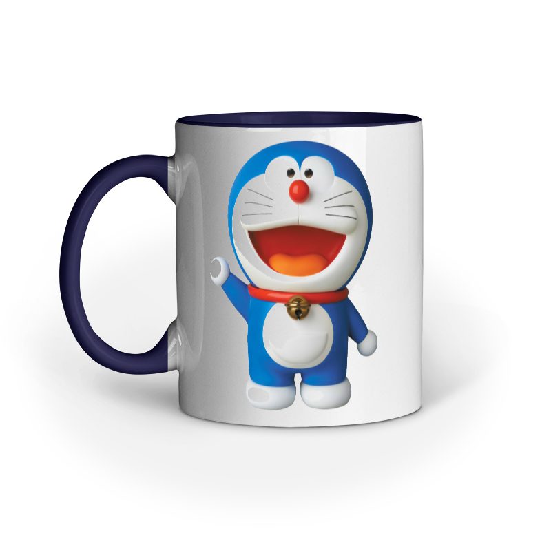 Kids Coffee Mug printed with Doraemon - Fashion Greet