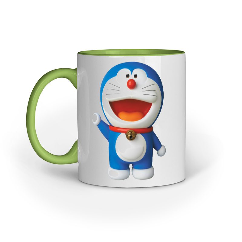 Kids Coffee Mug printed with Doraemon - Fashion Greet