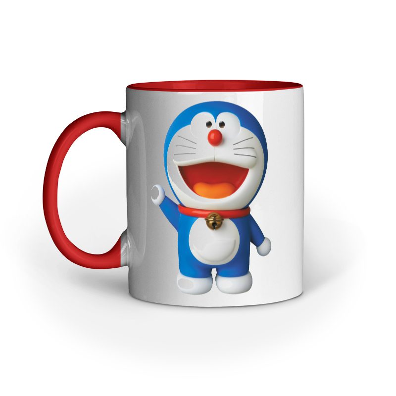 Kids Coffee Mug printed with Doraemon - Fashion Greet