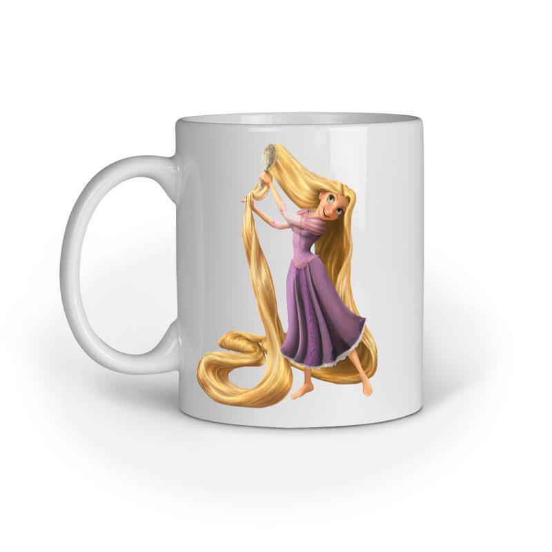 Kids Coffee Mug printed with Rapunzel - Fashion Greet Kids Coffee Mug printed with Rapunzel - Fashion Greet