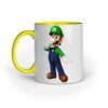 Kids Coffee Mug printed with Luigi - Fashion Greet