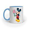 Kids Coffee Mug printed with Mickey Mouse with flowers - Fashion Greet Kids Coffee Mug printed with Mickey Mouse with flowers - Fashion Greet
