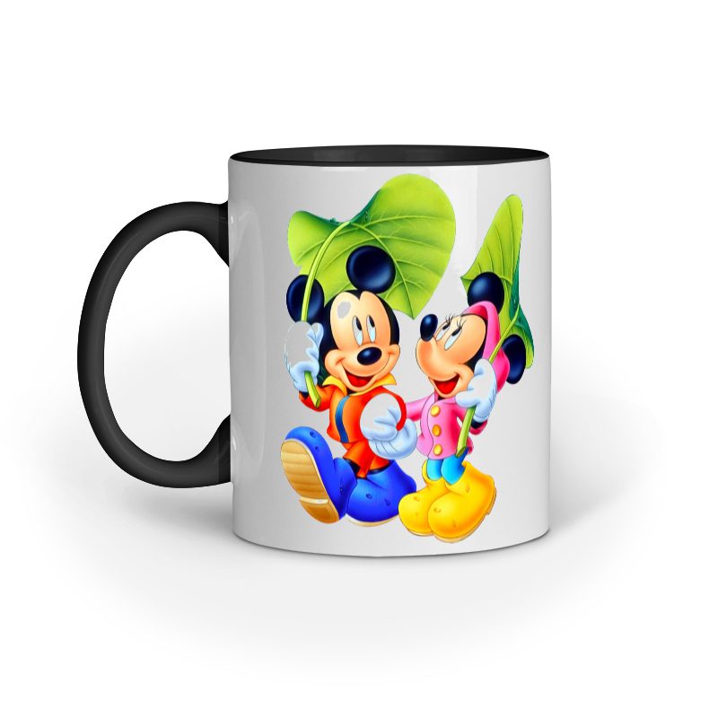 Kids Coffee Mug printed with Mickey Mouse pairs - Fashion Greet