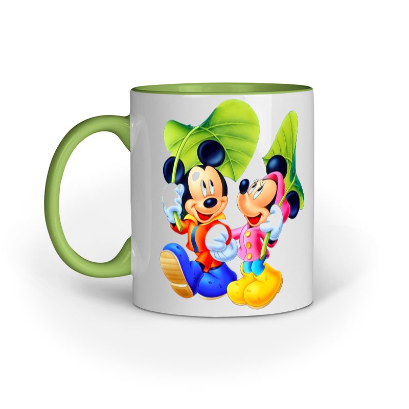 Kids Coffee Mug printed with Mickey Mouse pairs - Fashion Greet