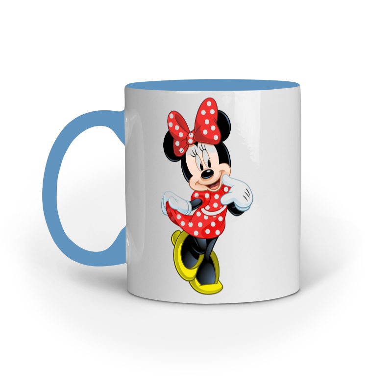 Kids Coffee Mug printed with Minnie Mouse - Fashion Greet