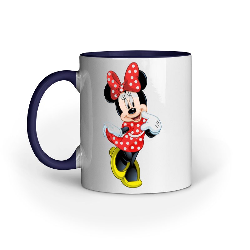 Kids Coffee Mug printed with Minnie Mouse - Fashion Greet