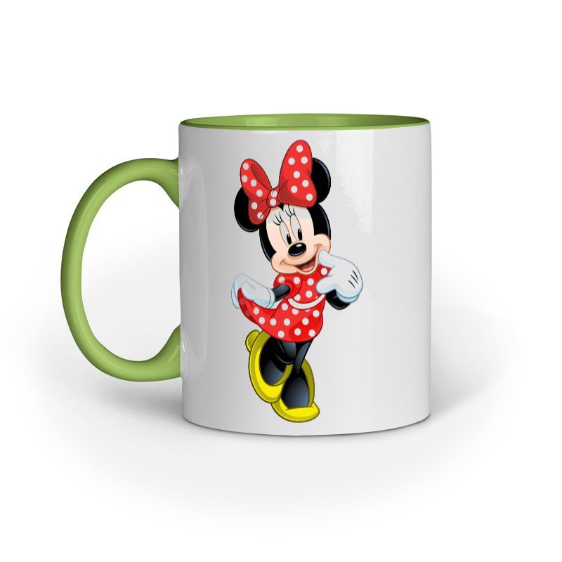 Kids Coffee Mug printed with Minnie Mouse - Fashion Greet