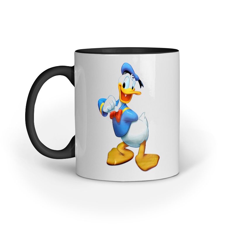 Kids Coffee Mug printed with Donald Duck - Fashion Greet