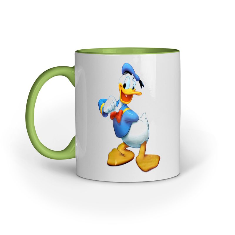Kids Coffee Mug printed with Donald Duck - Fashion Greet