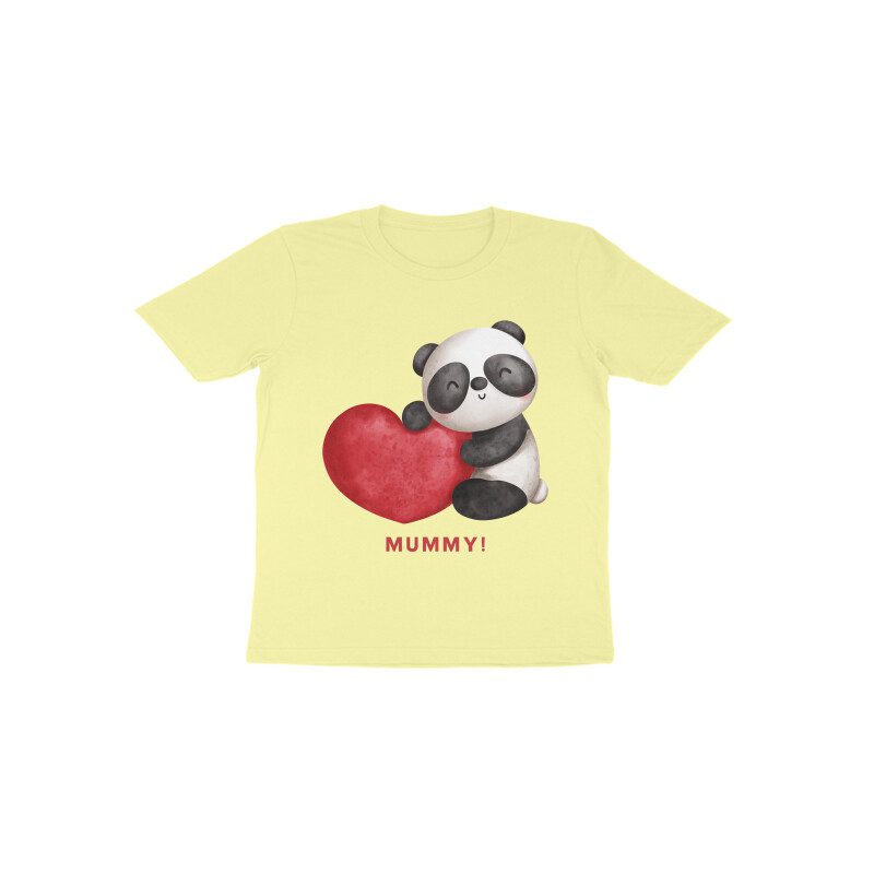 Toddler T-Shirt with Panda - Fashion Greet