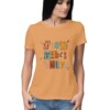 Women’s T-Shirt – Good Vibes Only - Fashion Greet