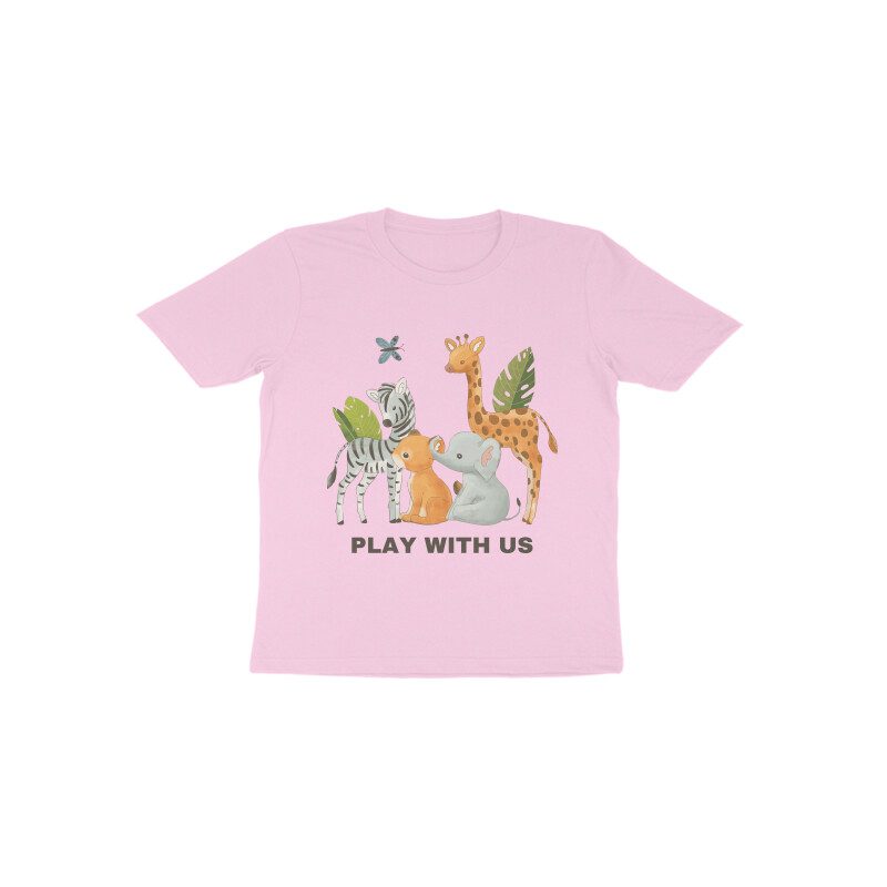 Toddler T-Shirt – Play with us - Fashion Greet
