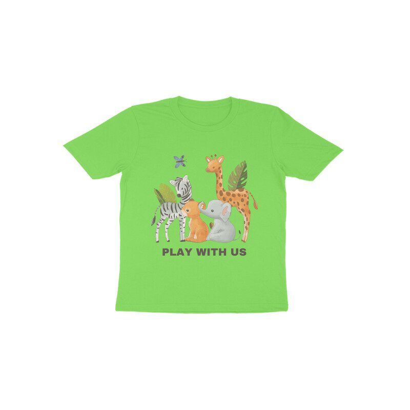 Toddler T-Shirt – Play with us - Fashion Greet