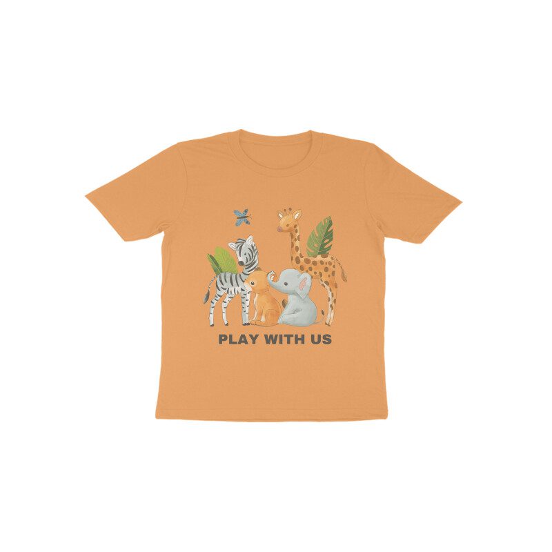 Toddler T-Shirt – Play with us - Fashion Greet