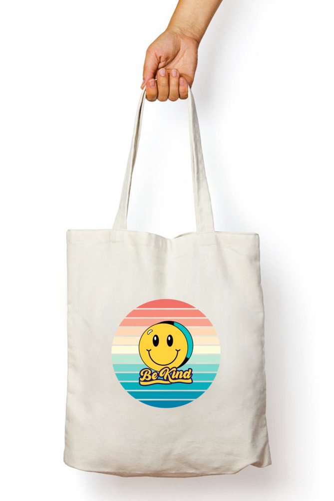 Totebags with Zipper – Be Kind - Fashion Greet