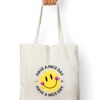 Totebags with Zipper – Have a nice day - Fashion Greet