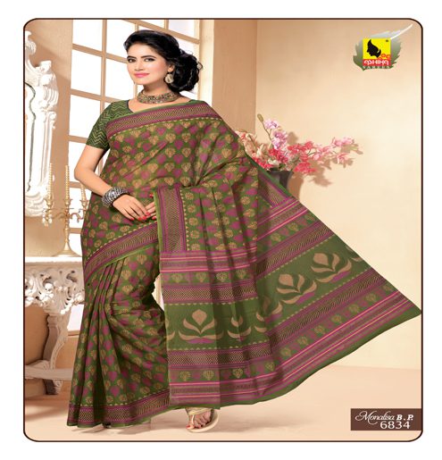 Monalisa Multi Color Cotton Saree - Fashion Greet Monalisa Multi Color Cotton Saree - Fashion Greet