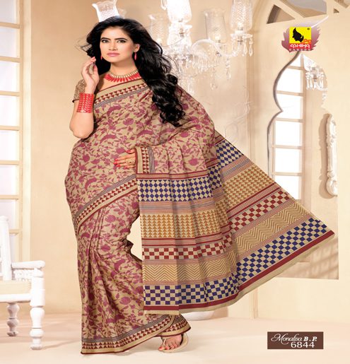 Monalisa Cotton Multi Color Saree - Fashion Greet Monalisa Cotton Multi Color Saree - Fashion Greet