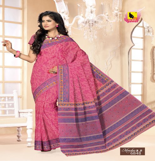 Monalisa Multi Color Cotton Saree - Fashion Greet Monalisa Multi Color Cotton Saree - Fashion Greet