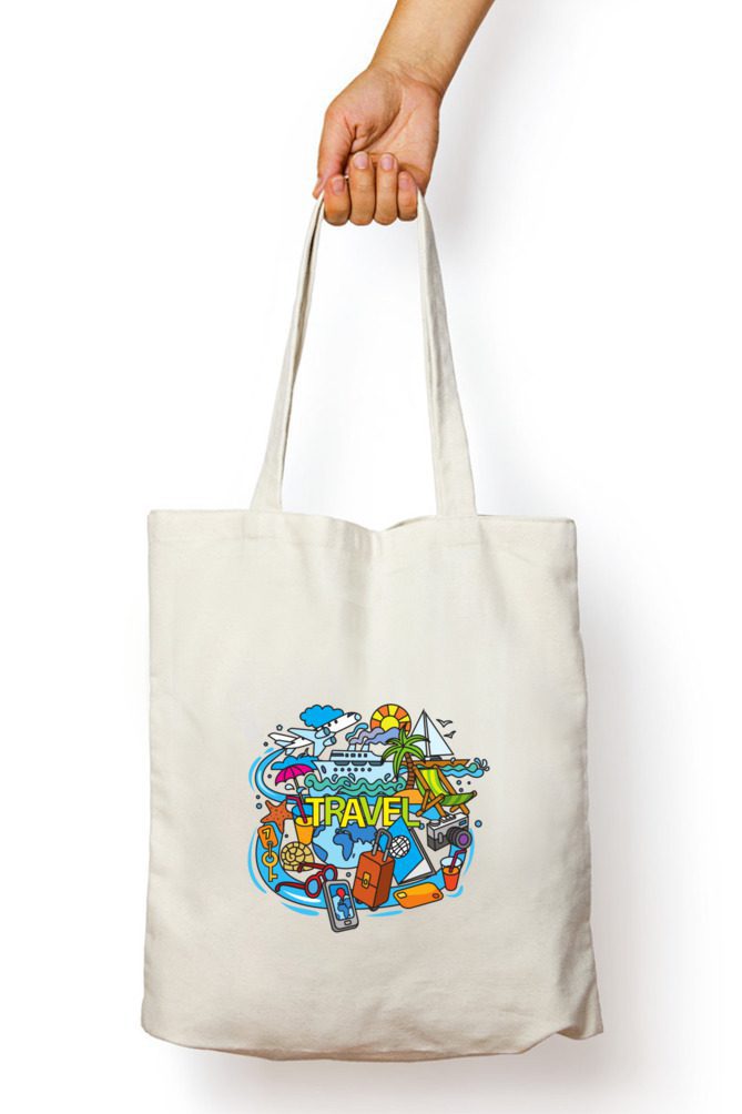 Totebags with Zipper – Travel - Fashion Greet