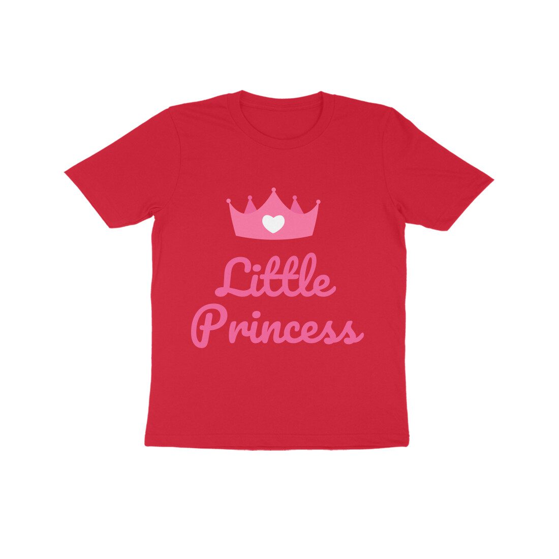 Girls T-Shirt printed Little Princess - Fashion Greet
