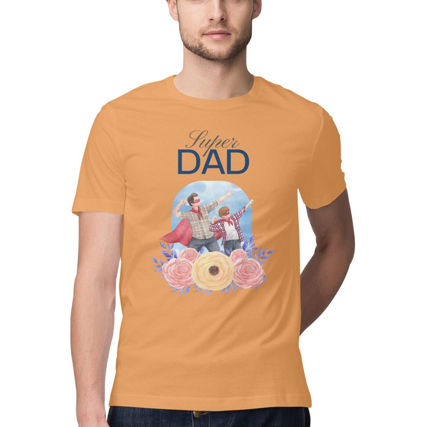 Men’s T-Shirt – Super Dad - Fashion Greet