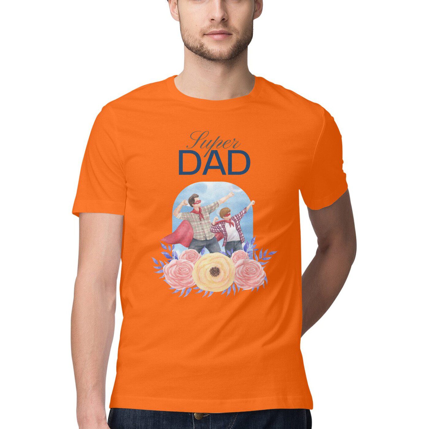 Men’s T-Shirt – Super Dad - Fashion Greet