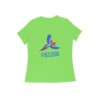 Women’s T-Shirt – Freedom Parrot - Fashion Greet