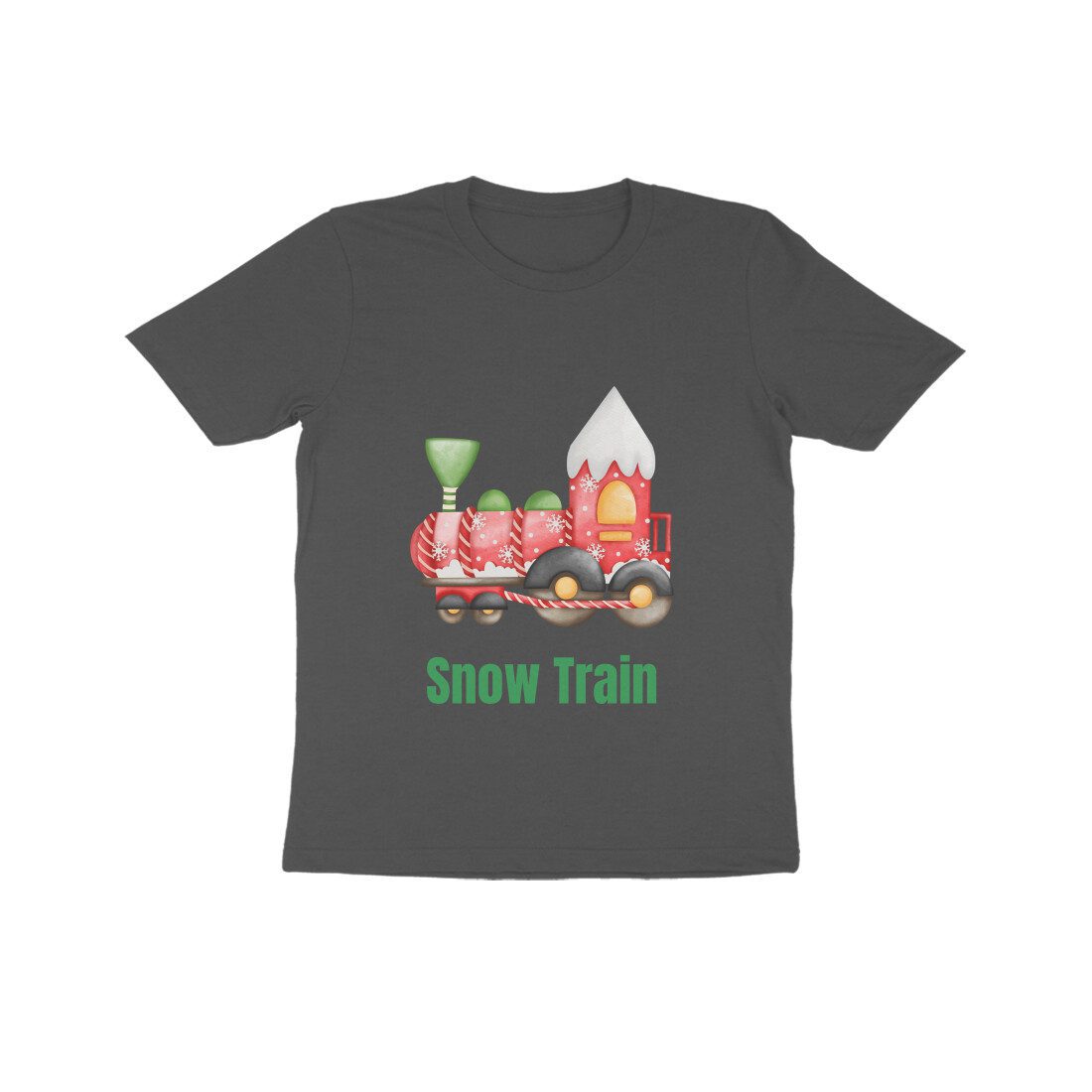 Kids T-Shirt – Snow Train - Fashion Greet