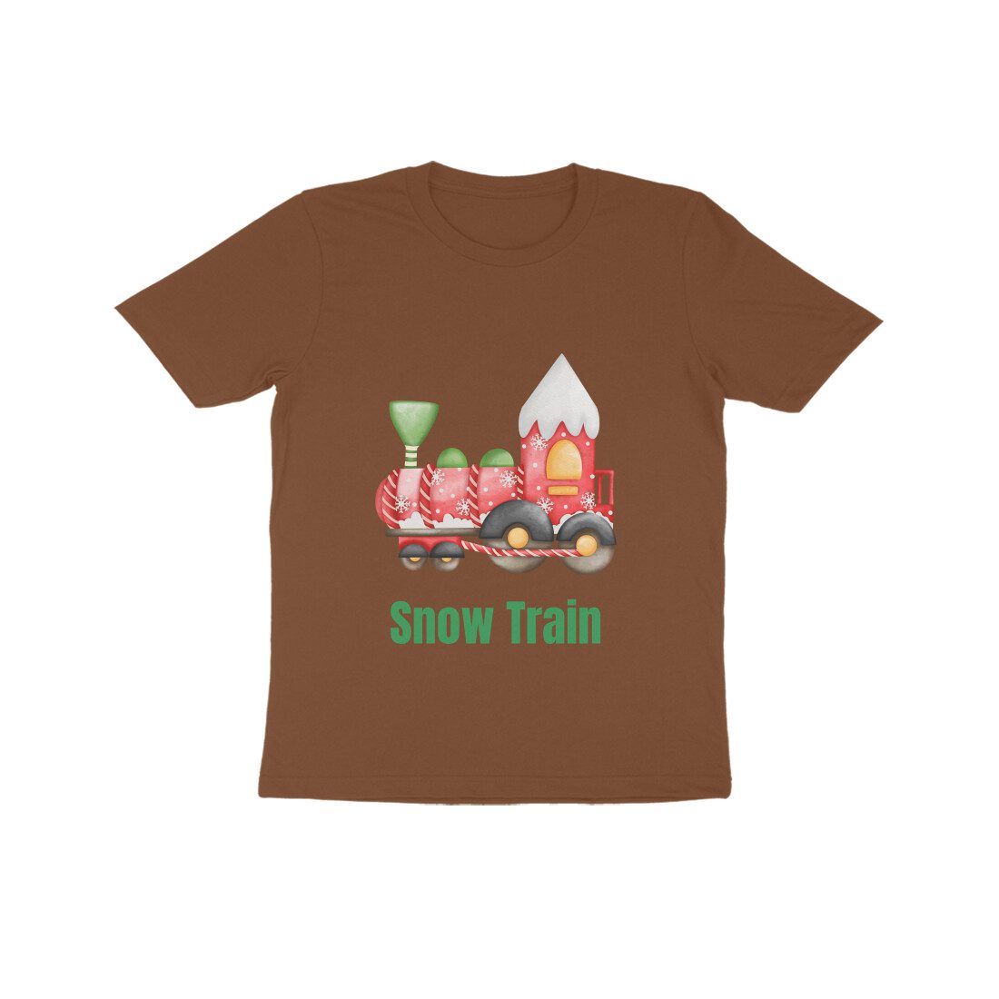 Kids T-Shirt – Snow Train - Fashion Greet
