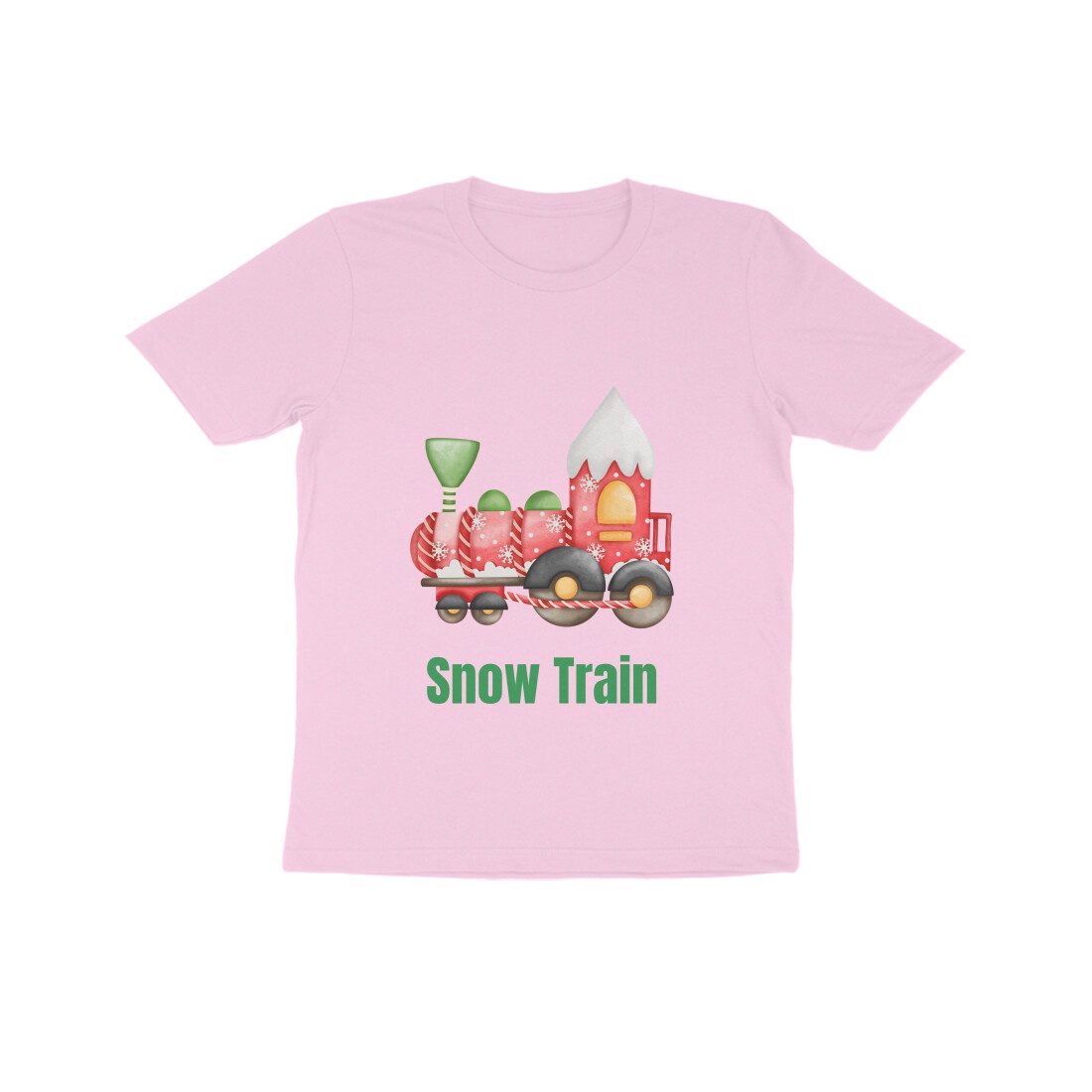 Kids T-Shirt – Snow Train - Fashion Greet