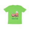 Kids T-Shirt – Snow Train - Fashion Greet