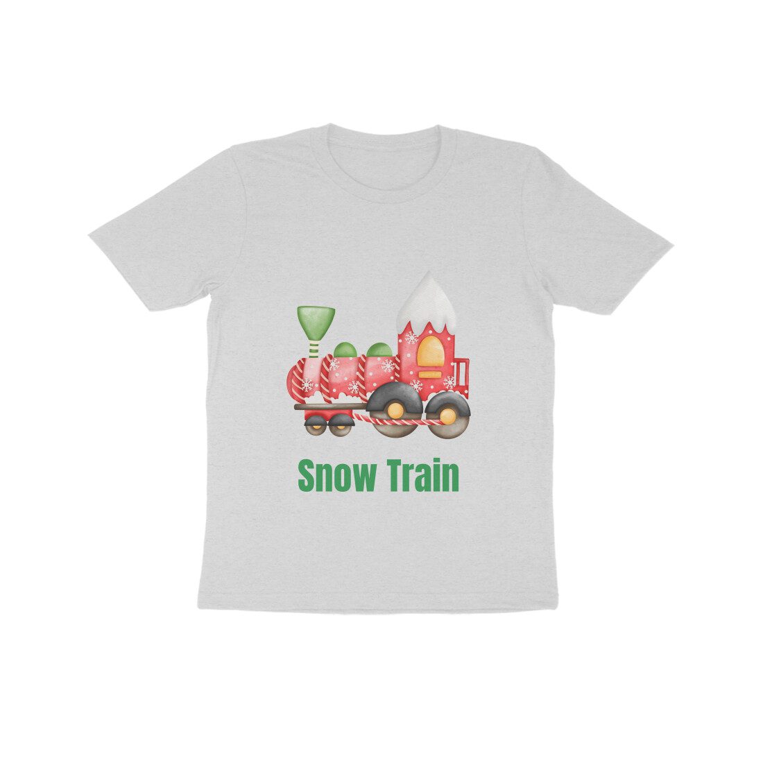 Kids T-Shirt – Snow Train - Fashion Greet