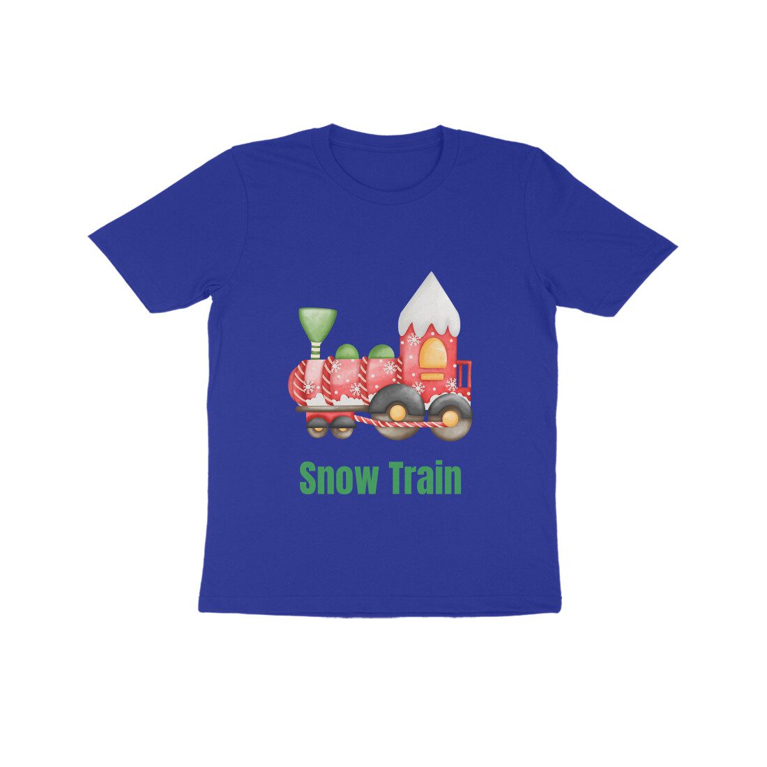Kids T-Shirt – Snow Train - Fashion Greet