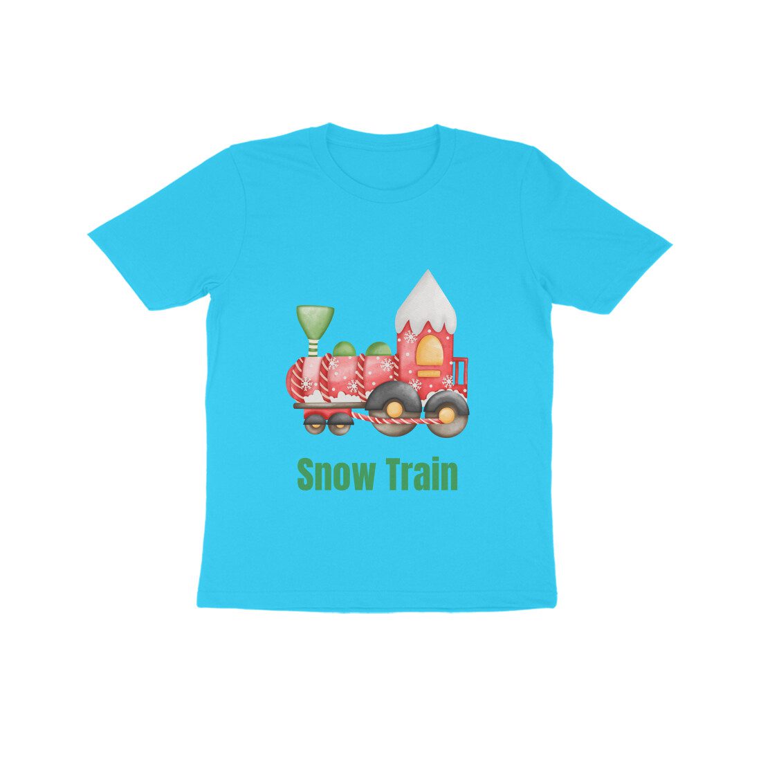 Kids T-Shirt – Snow Train - Fashion Greet