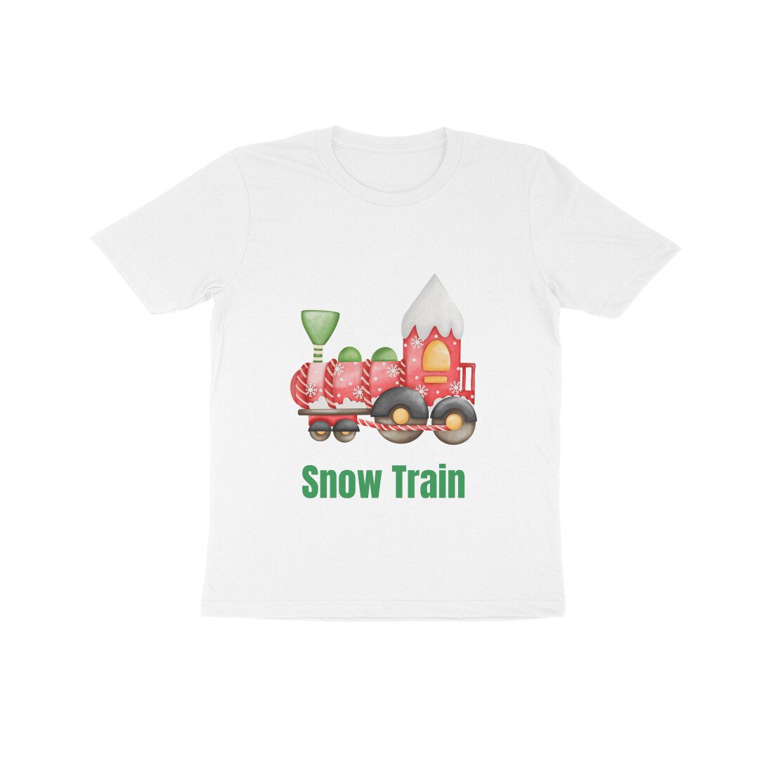 Kids T-Shirt – Snow Train - Fashion Greet