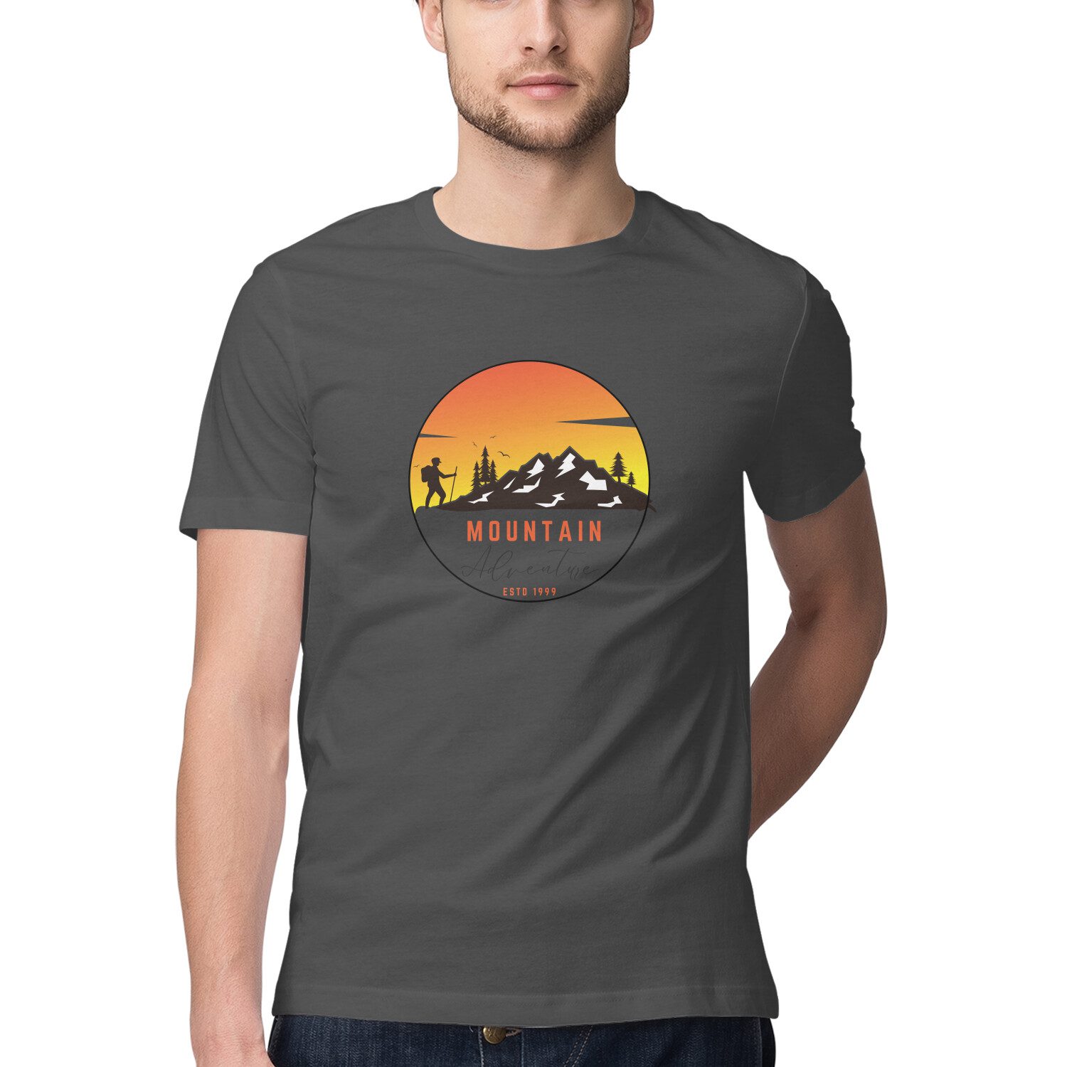Men’s T-Shirt – Mountain Adventure - Fashion Greet