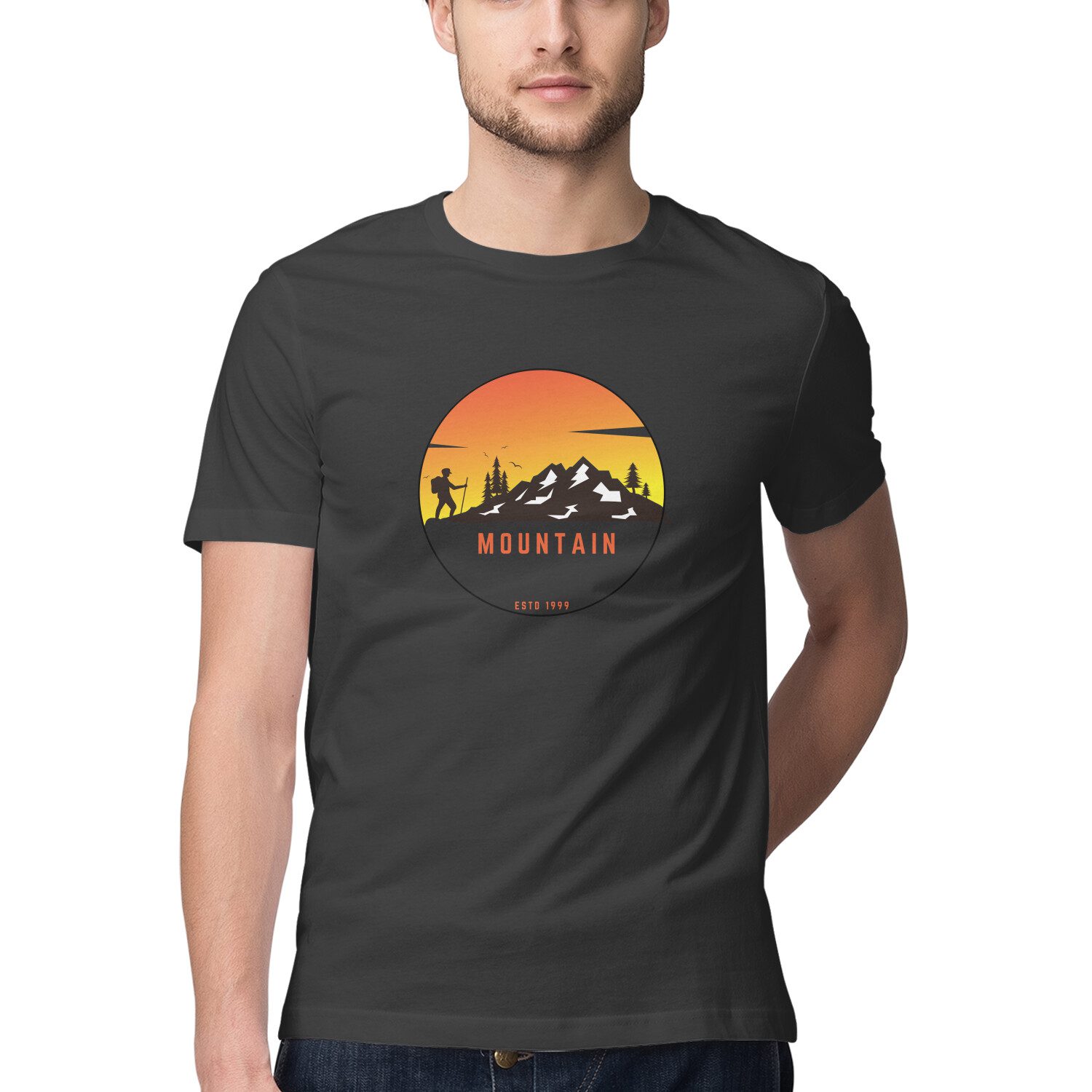 Men’s T-Shirt – Mountain Adventure - Fashion Greet