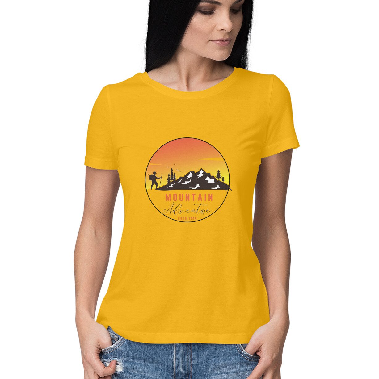 Women’s T-Shirt – Mountain Adventure - Fashion Greet