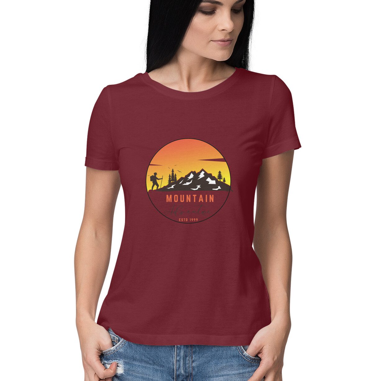 Women’s T-Shirt – Mountain Adventure - Fashion Greet