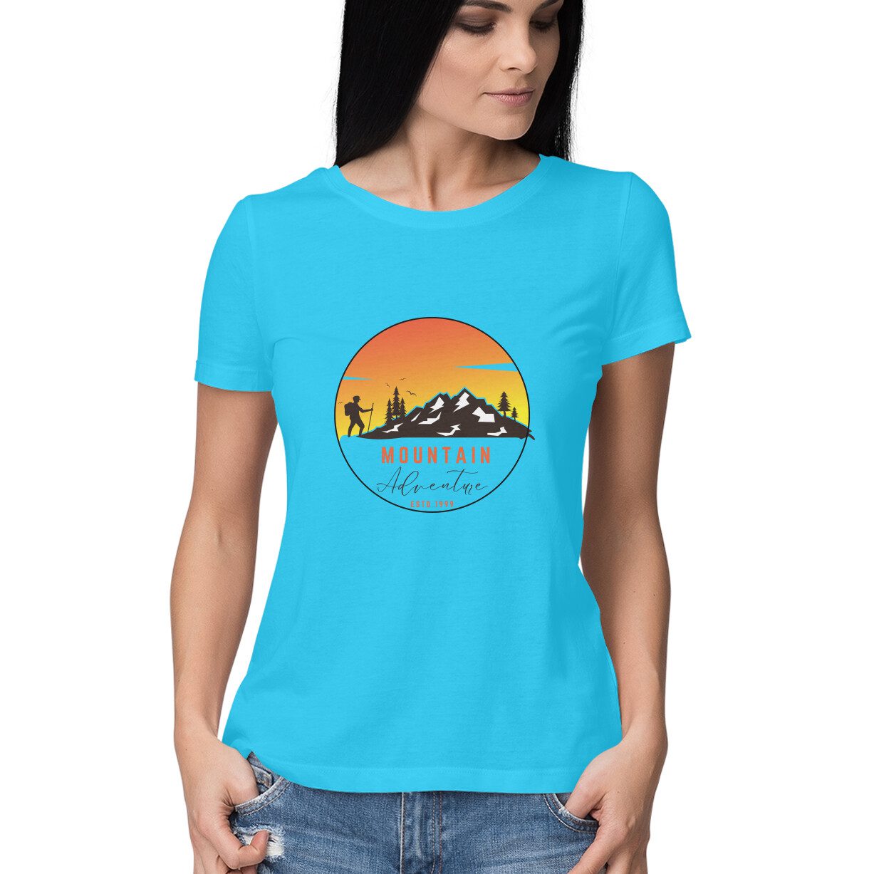 Women’s T-Shirt – Mountain Adventure - Fashion Greet