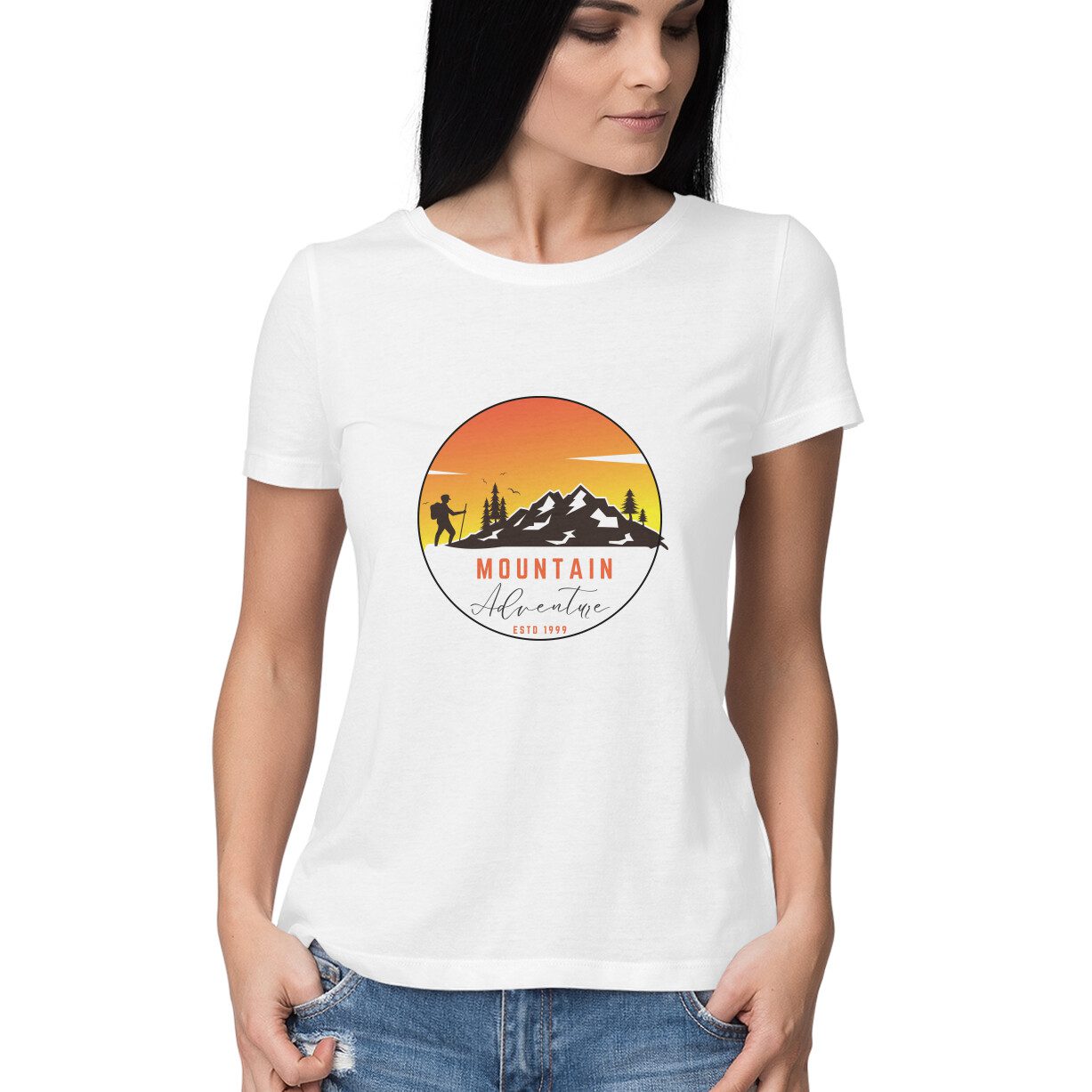 Women’s T-Shirt – Mountain Adventure - Fashion Greet