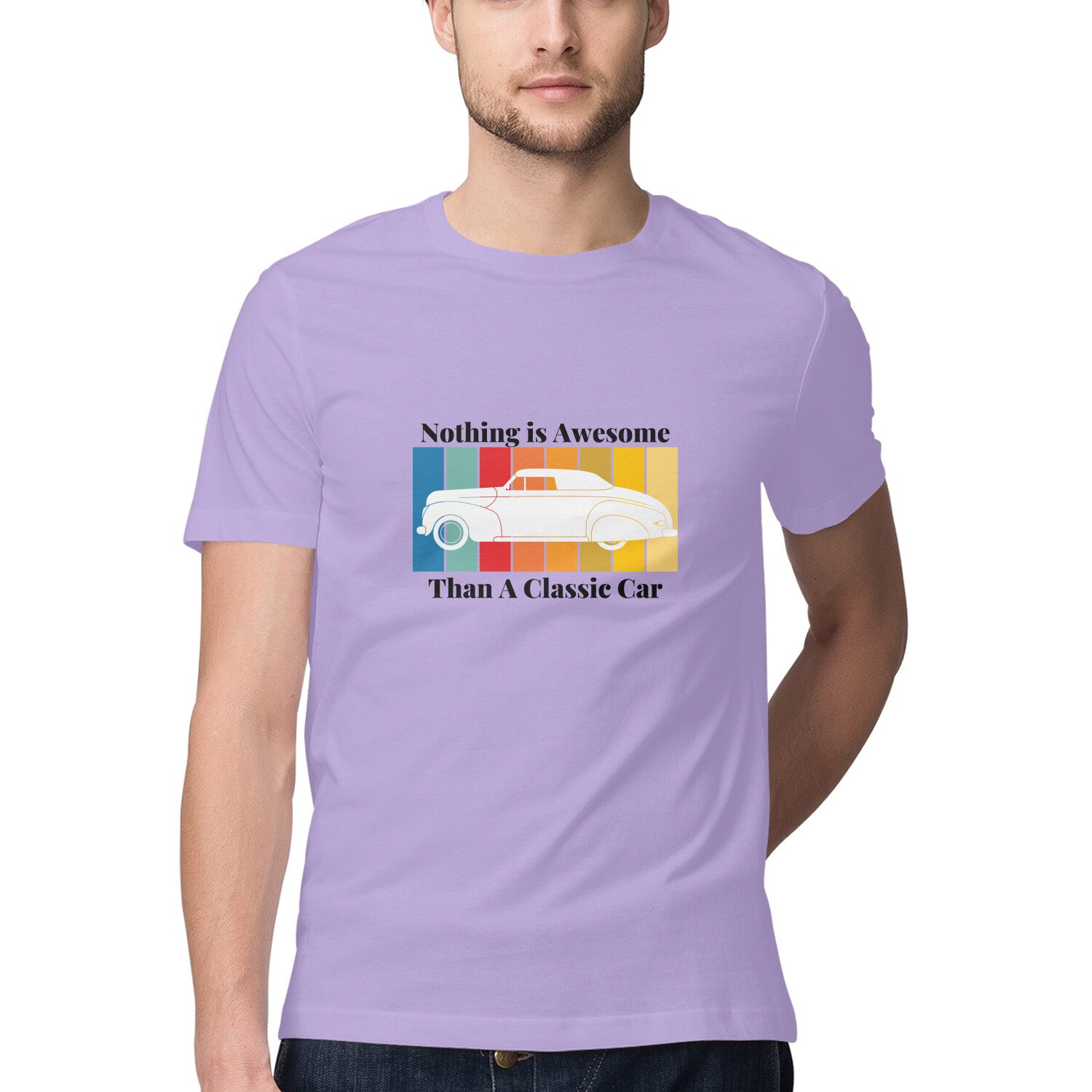 Men’s T-Shirt – Classic Car - Fashion Greet